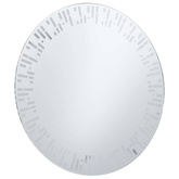 vidaXL Lustro łazienkowe z LED, 70 cm
