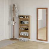 Szafka na buty 2 szt. 60 x 18 x 60 cm Materiał drewnopochodny