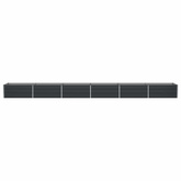 Donica Antracyt 600 x 80 x 45 cm Stal