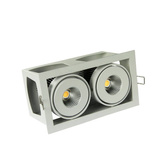 Oprawa sufitowa Downlight - Neutralna barwa - 2x10W