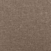 Rama łóżka bez materaca, taupe, 180x200 cm, obita tkaniną