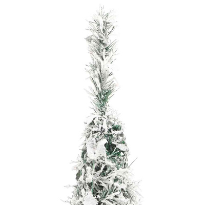 Sztuczna choinka typu pop-up, ośnieżona, 50 LED, 120 cm
