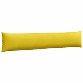 Poduszki na sofę 2 pcs Żółty 200 x 40 cm Tkanina sztruksowa
