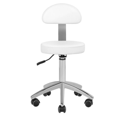 Fotel kosmetyczny elektryczny SILLON Lux 273b + taboret 304 biały 125907