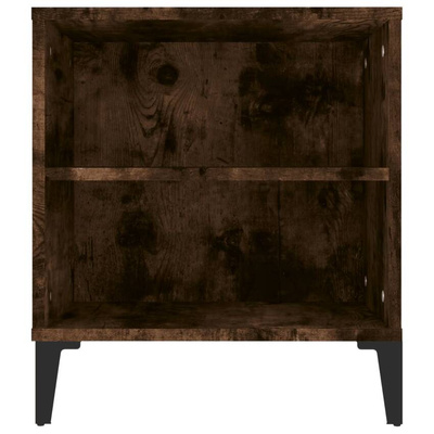 Szafka pod TV, przydymiony dąb, 102x44,5x50 cm vidaXL