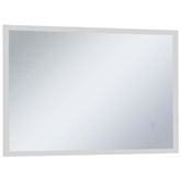 vidaXL Lustro łazienkowe z LED i czujnikiem dotykowym, 100x60 cm