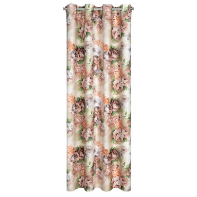 Zasłona Altea beżowa 140x250