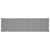 vidaXL Leżak tarasowy z podnóżkiem i poduszką, lite drewno akacjowe