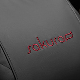 Sakura fotel masujący Standard 801 czarno-czerwony 148098