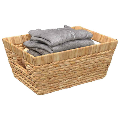 Kosze do przechowywania 2 pcs Naturalny 38 x 28 x 15 cm