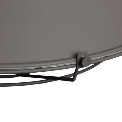 Lampa Wisząca Retro Loft Szara 36cm E27 Abruzzo Patrone