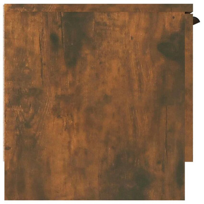 vidaXL Szafka pod TV, przydymiony dąb, 197x35x52 cm