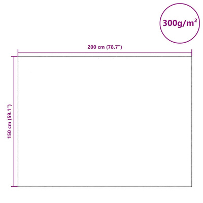 Kosy do przeprowadzki 25 szt. Szary 150 x 200 cm tkanina