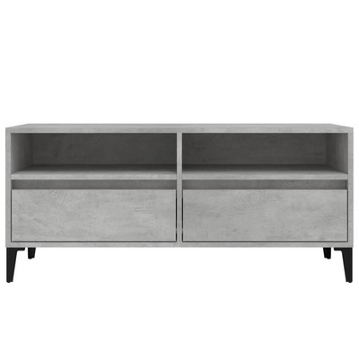 vidaXL Szafka pod TV, szarość betonu, 100x34,5x44,5 cm wariant 5
