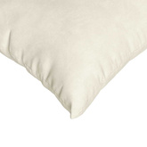 Poduszki na sofę 2 pcs Kremowy 80 x 80 cm Tkanina sztruksowa