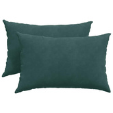 Poduszki na sofę 2 pcs Ciemnozielony 60 x 40 cm