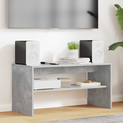 Szafka pod telewizor 80 x 35 x 40 cm Betonowy szary
