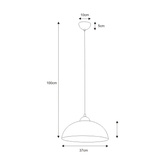 Lampa wisząca K-3532 z serii AROSA