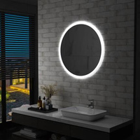 Lustro łazienkowe z LED, 80 cm vidaXL