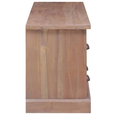vidaXL Szafka pod TV, 120 x 30 x 40 cm, lite drewno tekowe
