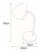 Lampka biurkowa K-MT-200 turkusowa z serii KAJTEK KAJA