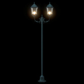 Lampa ogrodowa Vintage szczotkowana zieleń 68 x 20 x 235 cm