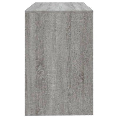 vidaXL Biurko, szary dąb sonoma 101x50x76,5 cm materiał drewnopochodny