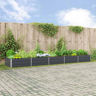 Donica Antracyt 480 x 100 x 45 cm Stal Galwanizowana