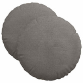 Poduszki na siedziska 2 pcs Jasnoszary ? 40 cm