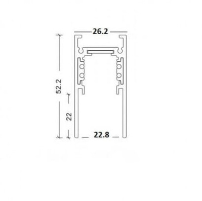 MULTITRACK MULTILINE SZYNA MAGNETYCZNA NATYNKOWA 48V