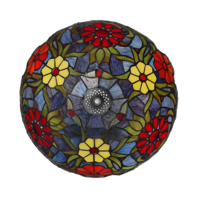 Lampa Stołowa Szklany Witraż E27 Abruzzo Capolavoro 1