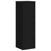 Stojak na rośliny 2 pcs Czarny Dąb 25 x 25 x 80 cm