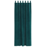 Zasłony zaciemniające 2 pcs Ciemna zieleń 140 x 260 cm Aksamit