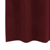 Zasłony zaciemniające 2 pcs Czerwone wino 140 x 225 cm Aksamit