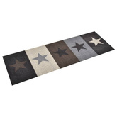 vidaXL Kuchenny dywanik podłogowy Stars, 60x300 cm