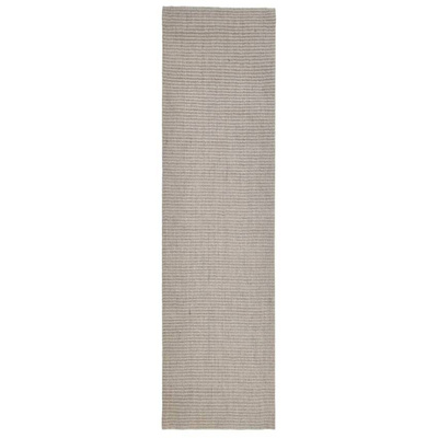 vidaXL Dywanik, naturalny sizal, 80x300 cm, piaskowy