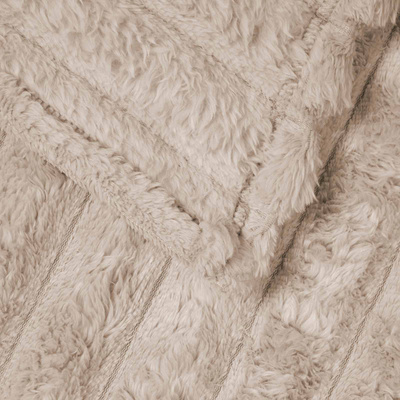 Koce narzutowe 6 pcs Beżowy 200 x 150 cm Polar