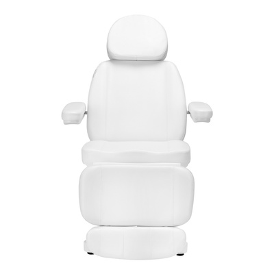 Elektryczny fotel kosmetyczny SILLON CLASSIC 4 silniki z kołyską biały 148290