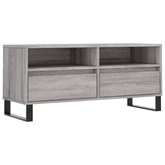 vidaXL Szafka pod TV, szary dąb sonoma, 100x34,5x44,5 cm