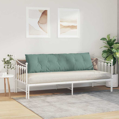 Poduszka na plecy Zielony morski 180 x 50 cm Tkanina sztruksowa