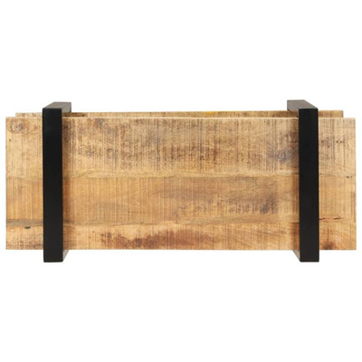 vidaXL Szafka pod TV, 90x40x40 cm, surowe drewno mango