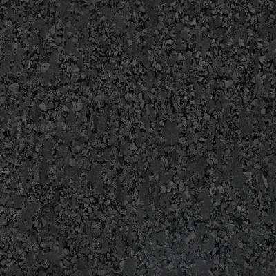 Pad Patio z Granulatem Gumowym Czarny 9 x 9 x 0,8 cm Guma