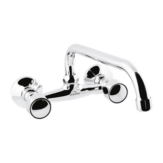 Bateria umywalkowo-zlewkozmywakowa Modena chrom  Invena