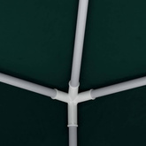 vidaXL Namiot imprezowy ze ściankami, 2x2 m, zielony, 90 g/m²