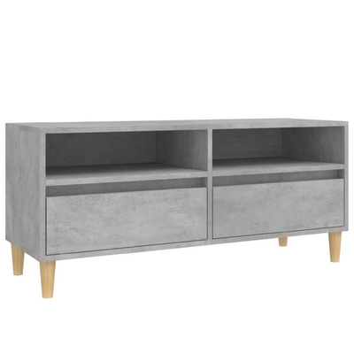 Szafka pod TV, szarość betonu, 100x34,5x44,5 cm vidaXL