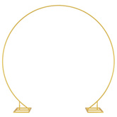 Łuk Ślubny złoty 220 x 45 x 200 cm Stal