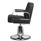 Gabbiano fotel barberski Rufo czarny 125392