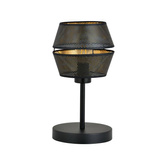 Lampka nocna  MALIA LN BLACK/GOLD