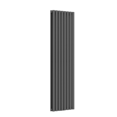 GRZEJNIK DEKORACYJNY, PIONOWY INVENA DUO 1600X480 SZARY MAT