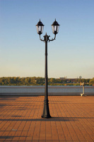 Lampa ogrodowa stojąca K-7006A2/2 CZARNY z serii LOZANA